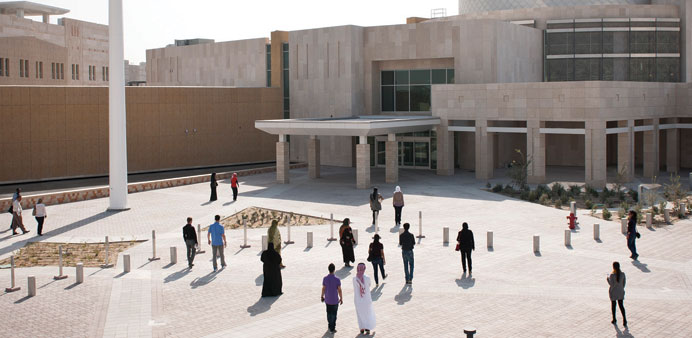 The new HBKU student housing complex has state-of-the-art facilities.