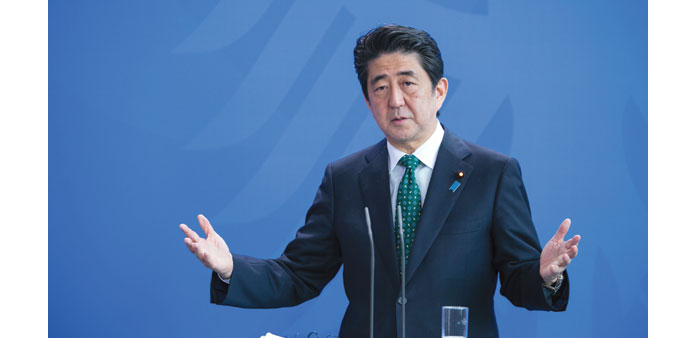 Abe: Set to outline plans to improve corporate governance.