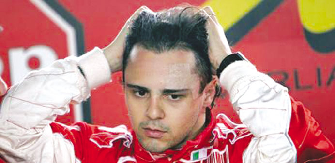 TESTING TIMES: Massa