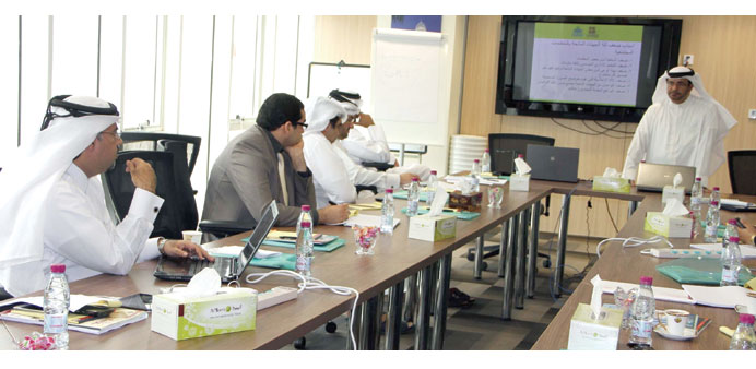  A workshop in progress.