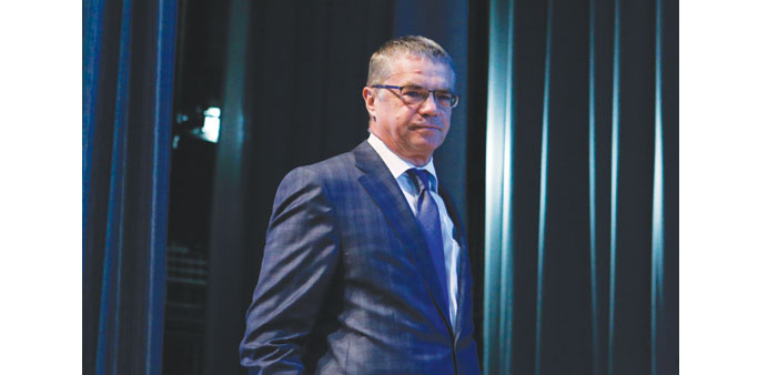 Medvedev: On way out.