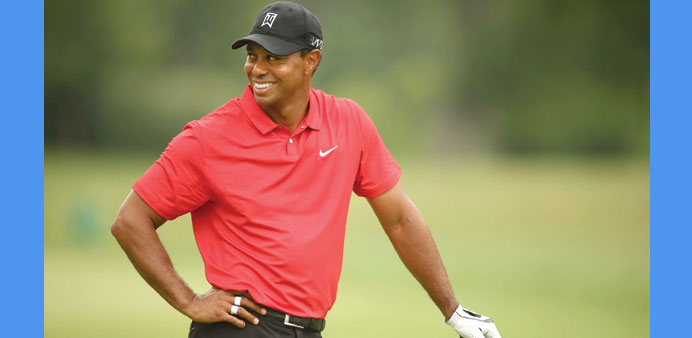 Tiger Woods last won a major tournament in 2008.