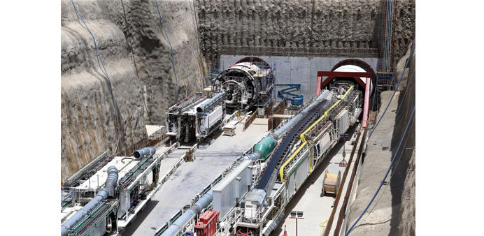 Nearly 18.6km of tunnelling has been completed across three routes.