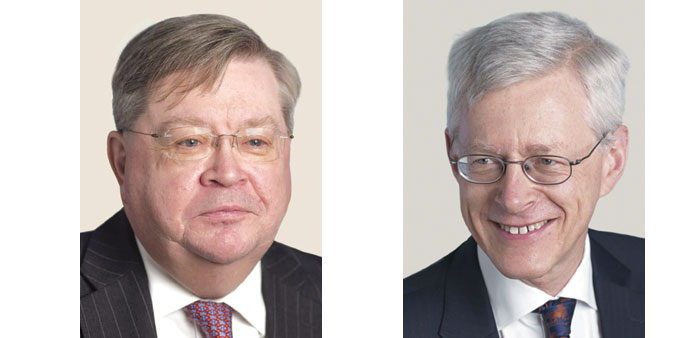    McCafferty (left) and Weale: Unexpected move.