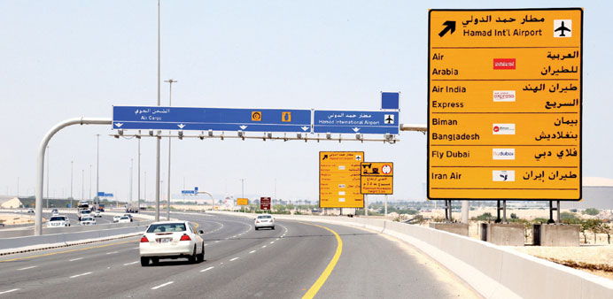 The state-of-the-art Hamad International Airport (HIA), which begins operation at 10am tomorrow, can be accessed through the Ras Abboud u2013 Wakrah highw