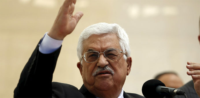 Palestinian President Mahmoud Abbas 