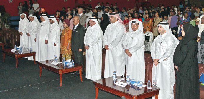  Officials and dignitaries at the event.