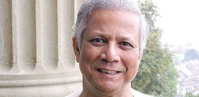 Mohamed Yunus.