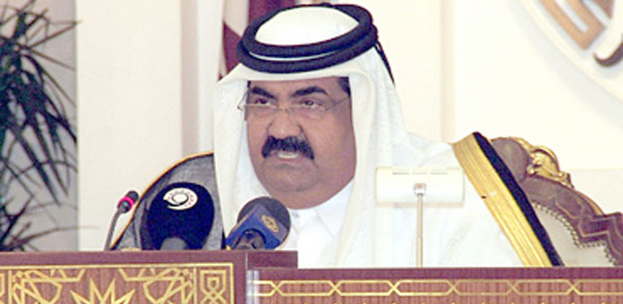 HH the Emir Sheikh Hamad bin Khalifa al-Thani