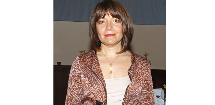 Argentinau2019s first Ambassador to Qatar, Rossana Surballe.