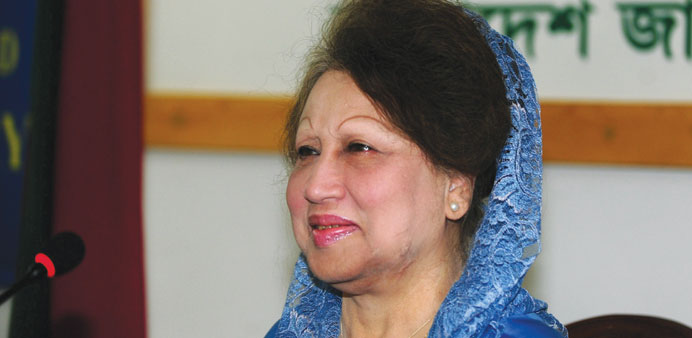 Khaleda Zia ... Relaxation of a u2018virtual house arrestu2019