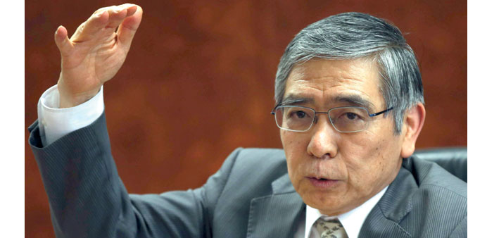 Kuroda: Committed to achieving inflation target.