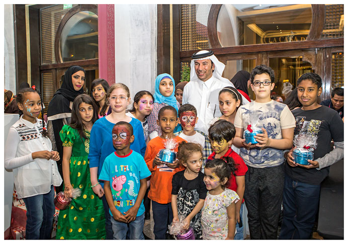 The Pearl-Qatar celebrated Garangao with 250 young HMC outpatients.