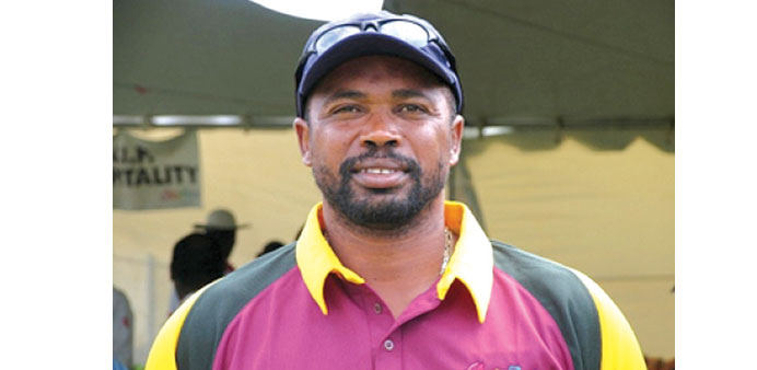 Former West Indies pacer Kenny Benjamin.