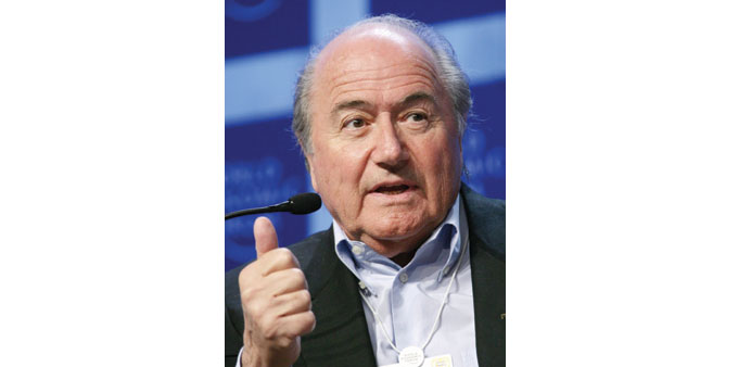  FIFA president Sepp Blatter: the 2022 tournament will not run until after December 18.