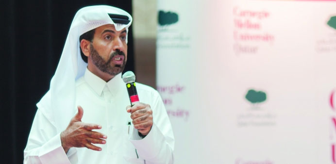 Qatar Stock Exchange CEO Rashid bin Ali al-Mansoori.