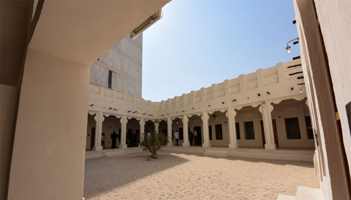 The Radwani House features a courtyard, a key element of old Qatari houses. PICTURES: Noushad Thekkayil