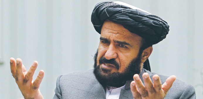 Abdul Rahman Hotak, one of Afghanistanu2019s top human rights protecters, speaks during an interview in Kabul.