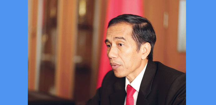 Widodo: Committed to beefing up Indonesiau2019s creaking infrastructure.