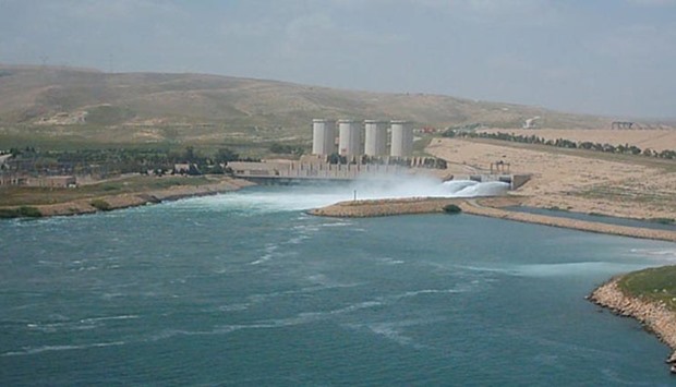 The Mosul dam was completed in 1984.