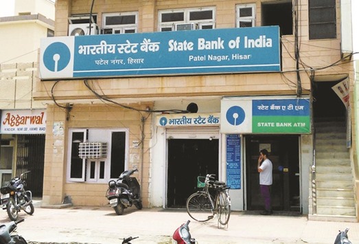State Bank of Indiau2019s credit-default swaps protecting its debt against non-payment for five years jumped to 202 basis points on Tuesday, the highest since August 2014, according to prices data provider CMA.