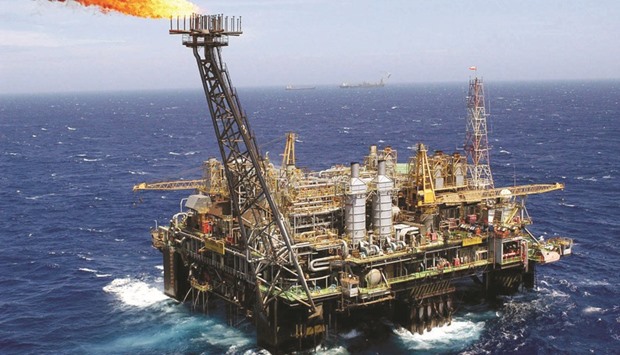 A file picture dated 20 November 2003 shows the P-26 platform of Brazilian petroleum company Petobras, anchored 175km from the shores of Rio de Janeiro, Brazil. Opec sees oil demand rising by 1.25mn bpd this year to 94.21mn a day.