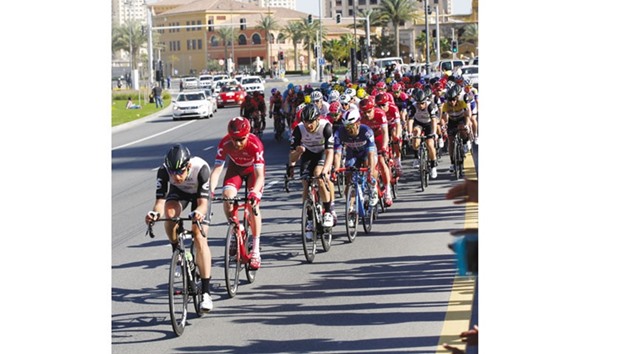 The 2016 Tour of Qatar cycling race concludes tomorrow.