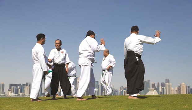 Brazilian Jiu Jitsu lessons at MIA Park.