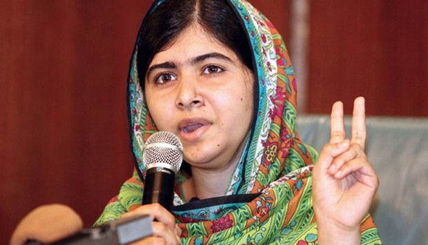Malala was awarded the Nobel Peace Prize in 2014.