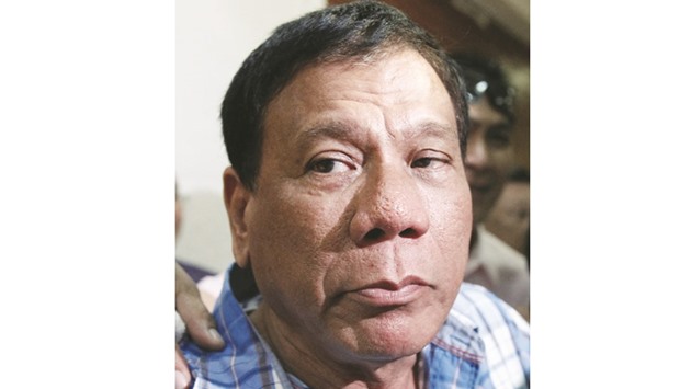 Rodrigo Duterte: facing criticism