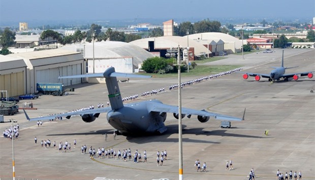 Saudi had carried out inspections at Incirlik air base in preparation to sending aircraft, said Turkish Foreign Minister Mevlut Cavusoglu.