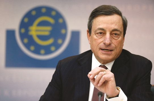 Draghi: Signals tough measures to boost economy.