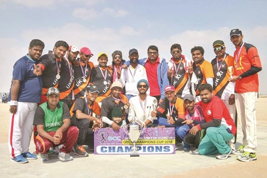 UK XI emerged champions in the National Sport Day Cricket Tournament, organised by Qatar Expat Cricket Community. The one-day tournament saw as many as 48 teams vie for honours.