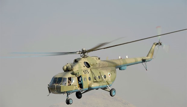 The military helicopter of the Mi-17 type crashed because of a technical problem, it is said.