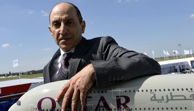 Akbar al-Baker says Qatar Airways may seek a new engine supplier.