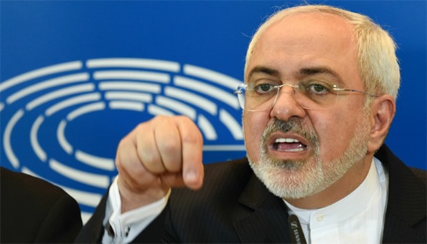 Iran Foreign Minister Mohammad Javad Zarif at the European Parliament's foreign affairs committee in