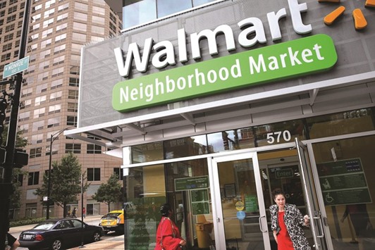 Wallmart is set to hand out $1.5bn in pay rises this month.