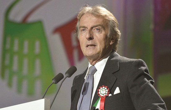 Luca Cordero di Montezemolo, Romeu2019s bid chairman, speaks during the cityu2019s bid to host the 2024 Olympics. (AFP)