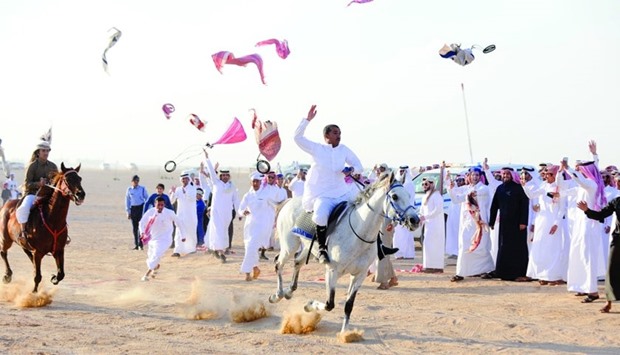 Spectators at a horse race. PICTURE: Shaji Kayamkulam