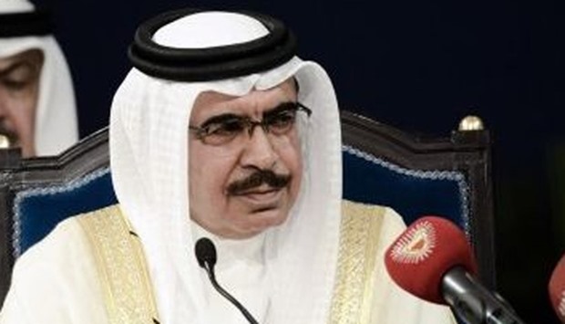 Bahrain Interior Minister Sheikh Rashid Al-Khalifa