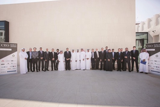 Participants at Msheireb Properties CEO Forum