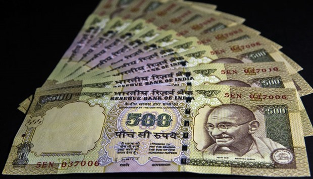 The rupee dropped 0.2% to 67.98 a dollar yesterday