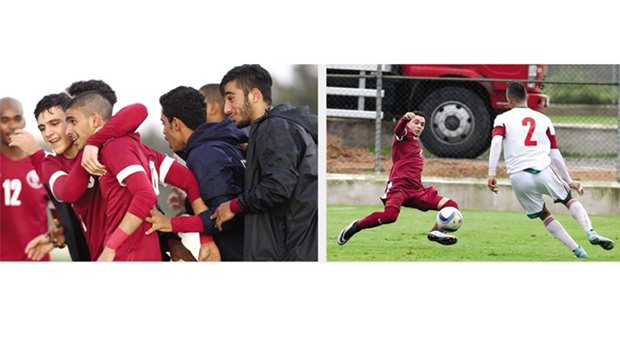 The Qatar under-18 team (in maroon) defeated Morocco 2-1 in a friendly held in Rabat, Morocco, yesterday. The friendly comes after a series of training sessions held over the last few days by the Qatar squad, headed by coach Oscar Cano. Qatar will play a series of friendlies in the coming months as it prepares for the 2016 AFC U-19 Championship, which will be held in Bahrain between October 13 and 30, 2016. Another friendly is scheduled between the two sides on February 24.