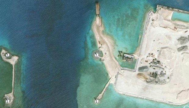 China builds radar in disputed island