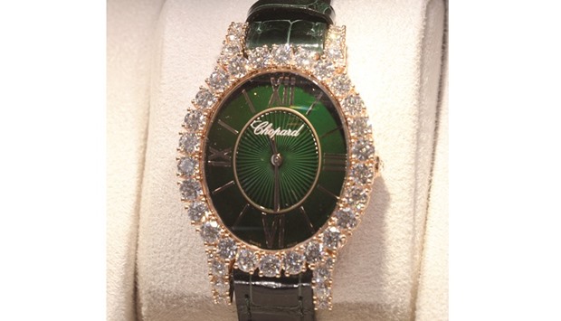 A premium, limited-edition watch at Chopard. PICTURES: Thajudheen
