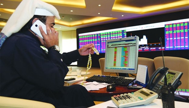 The 20-stock Qatar Index fell 0.85% or 85 points to 9,917.52 points