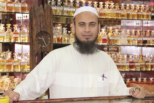 SUCCESSFUL: Mohammad Miya in his store.