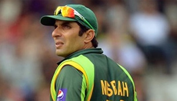 Pakistan's Test captain Misbah-ul-Haq