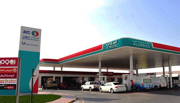 The price of a litre of octane 95 petrol will fall to 1.36 dirhams from 1.47 dirhams at the start of next month.