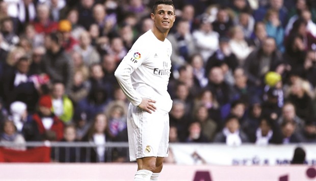 File picture of Real Madridu2019s Cristiano Ronaldo.